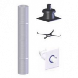 PWHS - Z-Flex Z-Dens 2ZDFK425 4 Inch Polypropylene Venting