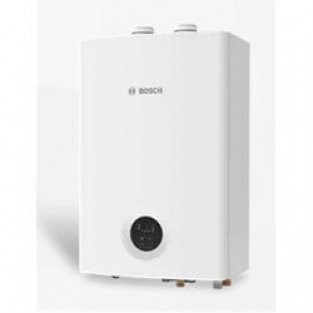 Bosch Singular 4000 (Natural Gas/Propane) Residential Gas-Fired Wall-Hung Condensing Combi Boiler for Space Heating and Domestic Hot Water (DHW)