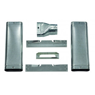 Cozy 9929 Oval Vent Starter Kit for Top Vent Furnaces for US