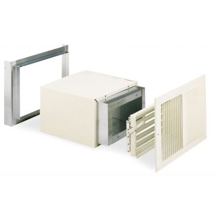 Cozy Conventional Vent Counterflow Wall Furnace Rear Register Kit Flush Mount 406RR-A