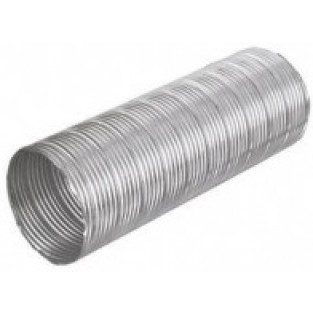 Z-Flex 2" x 5' Length of 1-Ply Aluminum Duct (1TLXXXX0205)