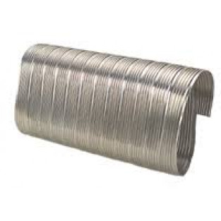 Z-Flex 6" x 10' Flexible Stainless Steel Full Oval Liner (2ZLSSOX0610)