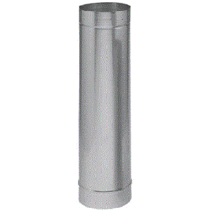 Z-Flex 5" x 1' 304 Stainless Steel Rigid Liner (2ZR321F0501)