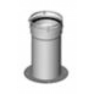 Z-Flex Z-Dens 6" Adaptor with Viton Gasket - Aerco Benchmark (BMK750/1000/1500) 6" to 6" - Stainless Steel (2ZDAABM06)