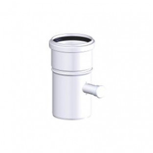 Z-Flex Z-Dens 4" Condensate Drain - White (2ZDCD4)