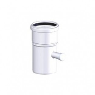 Z-Flex Z-Dens 5" Condensate Drain - White (2ZDCD5H)