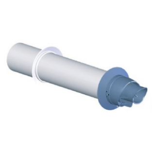 Z-Flex Z-Dens 2" Concentric Termination Horizontal (2ZDCTH24)