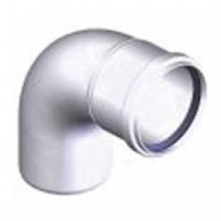 Z-Flex Z-Dens 5" 87 Degree Elbow - White (2ZDE587)
