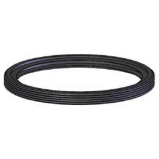 Z-Flex Z-Dens 5" Rigid/Concentric Gasket - Black (2ZDG5)