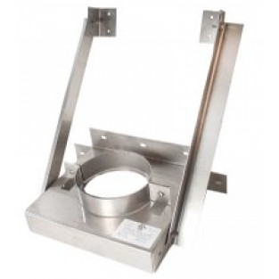 Z-Flex Z-Vent 12" Base Support  Stainless Steel Venting (2SVDBS12)