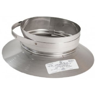 Z-Flex Z-Vent 3" Storm Collar  Stainless Steel Venting (2SVDLS03)