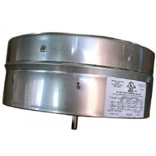 Z-Flex Z-Vent 10" Tee Cap with Drain Stainless Steel Venting (2SVDTCD10)