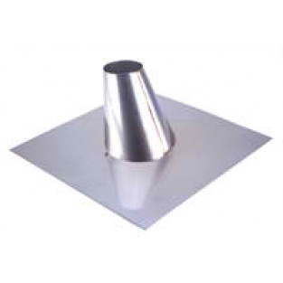 Z-Flex Z-Vent 10" Flashing 0-30 Degrees  Stainless Steel Venting (2SVSFA10)
