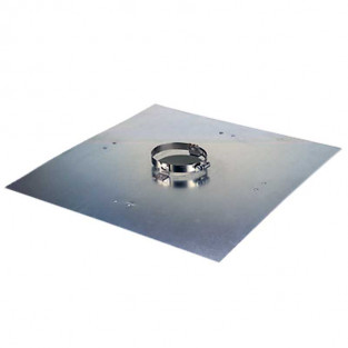 Z-Flex Z-Vent 14" Firestop with Support  Stainless Steel Venting (2SVSFSS14)