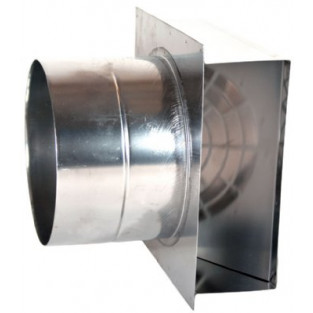 Z-Flex Z-Vent 9" Termination Box Stainless Steel Venting (2SVSRTX09)