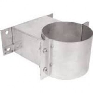 Z-Flex Z-Vent 4" Wall Support Stainless Steel Venting (2SVSWS04)