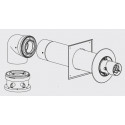 Bosch Greenstar Concentric PP Horizontal Up and Out Vent Kit (7738003218)