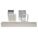 Cozy 6701 Side Outlet Register with 10 Inch Boot and Damper