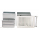 Cozy 6801 Rear Outlet Register with 10 Inch Boot and Damper