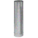 Z-Flex 9" x 1' 304 Stainless Steel Rigid Liner (2ZR321F0901)