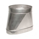 Z-Flex 6" Stainless Steel Oval to Round Adapter (2ZRORAX06)