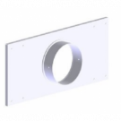 Z-Flex Z-Dens 4" Wall Plate Termination (2ZDWPT46)