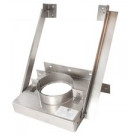 Z-Flex Z-Vent 9" Base Support  Stainless Steel Venting (2SVDBS09)