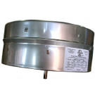 Z-Flex Z-Vent 9" Tee Cap with Drain Stainless Steel Venting (2SVDTCD09)