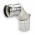 Z-Flex Z-Vent 5" x 90 Degree Elbow Stainless Steel Venting (2SVEEWC0590)