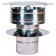 Z-Flex Z-Vent 4" Rain Cap with Wind Band Stainless Steel Venting (2SVDRCX04)