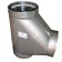Z-Flex Z-Vent 8" Boot Tee Stainless Steel Venting (2SVDTBT08)