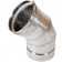 Z-Flex Z-Vent 14" x 45 Degree Elbow Stainless Steel Venting (2SVEE1445)