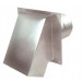 Z-Flex3" Termination Hood with Damper Stainless Steel Vent (2SVSHTD03)